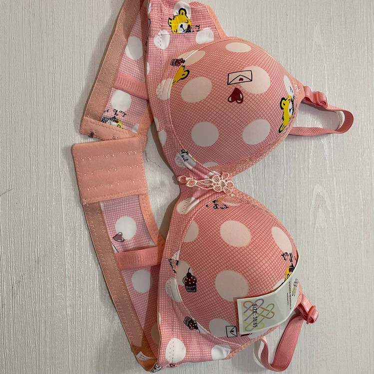 لباس زیر توکان (سوتین عروسکی اسفنجی دخترتکونه با کاپ کوچیک بدون فنر سایزه ۸۵