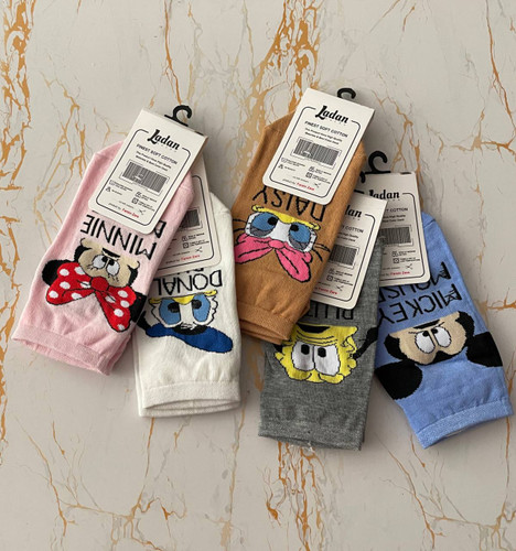 لباس زیر توکان لند جوراب مچی زنانه تخت دیزنی بادوام و لطیف راحت